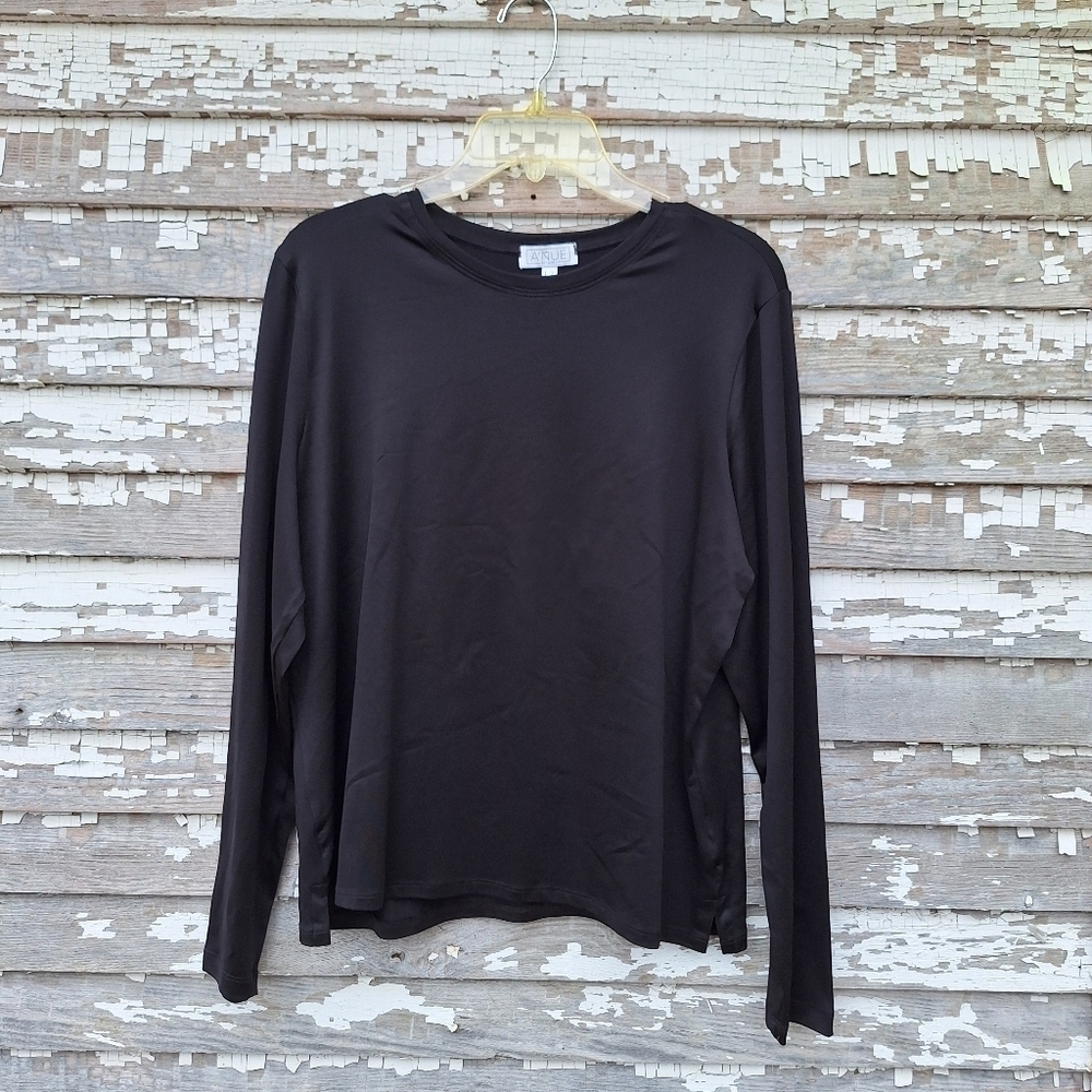 🌟 A'NUE The perfect crew top size L2 XXL NWT